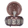 Music Box Fashion Creativity Rotating 12 Constellations Firends Birthday Holiday GiftsCoppery Aries