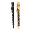 Cat Character Ballpoint Pens, Black Ink, 0.5mm Tip, Set of 2