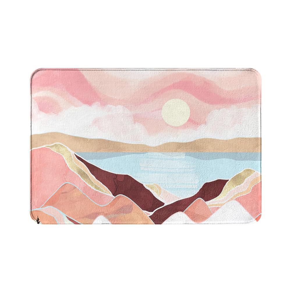 

Нековзкий килимок для дверей Зовнішній килимок для ванної кімнати Килимок для спальні Кухня Вхідний килимок Захисний килимок для підлоги 40x60cm