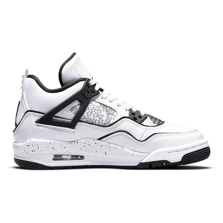 New Jordan 4 Retro 'SE DIY' GS DC4101-100