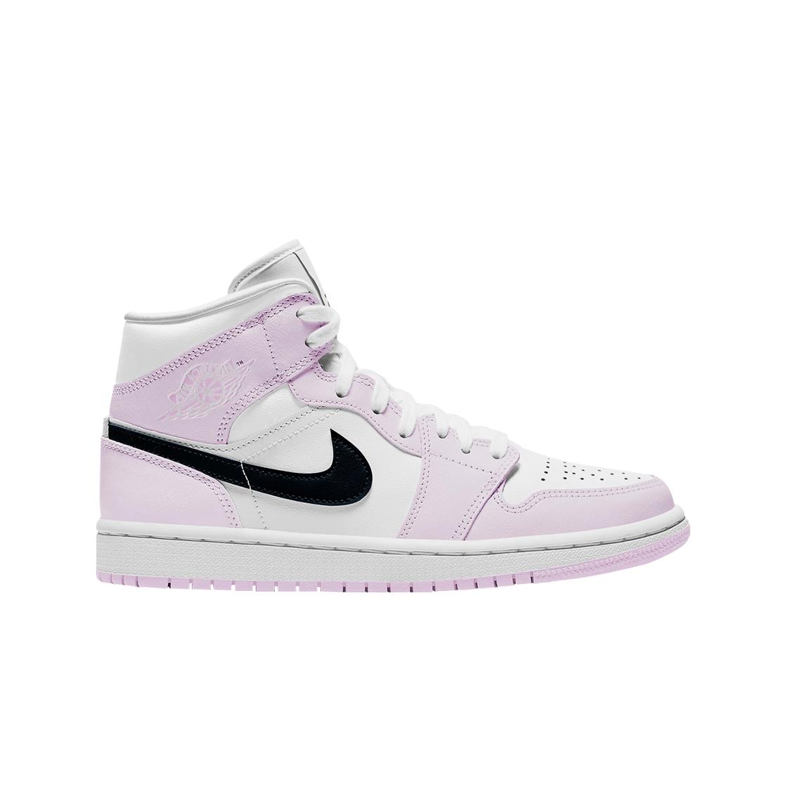 

Женские кроссовки Jordan 1 Mid Barely Rose BQ6472-500