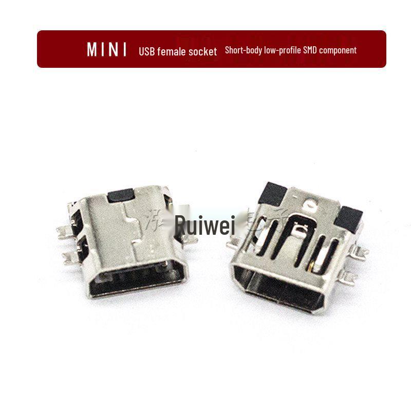 USB Female to Male Type-C Connector, Type-A/B SMD with Straight/Bent Pins