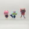 Non-Toxic 13Pcs/Set Pvc Gabby Dollhouse Figure Toy Mercat Animals Smiling Car Cat Hug Gaby Children Dolls Kids Birthday Gifts