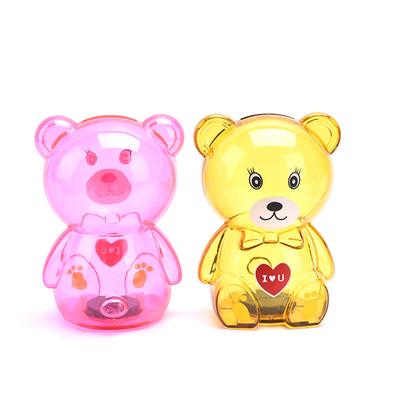 Cartoon Bär Geld Boxen Kid Student Sparschwein Transparent Stil Geld sparen