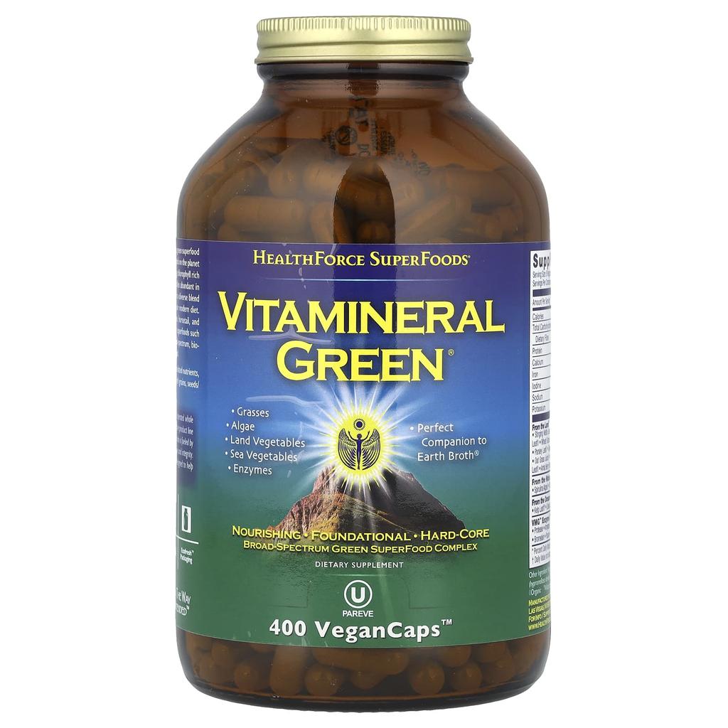 Vitamineral Green, Version 5.5, Vegan Tablets 400 Tablets