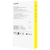 BASEUS Crystal Series For iPhone 16 Pro Max Case Clear PC+TPU Phone Cover (Touch Button Version)