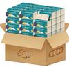 Caiqi Cai 4-Ply Unscented Bamboo Facial Tissues, Bulk 40-Pack