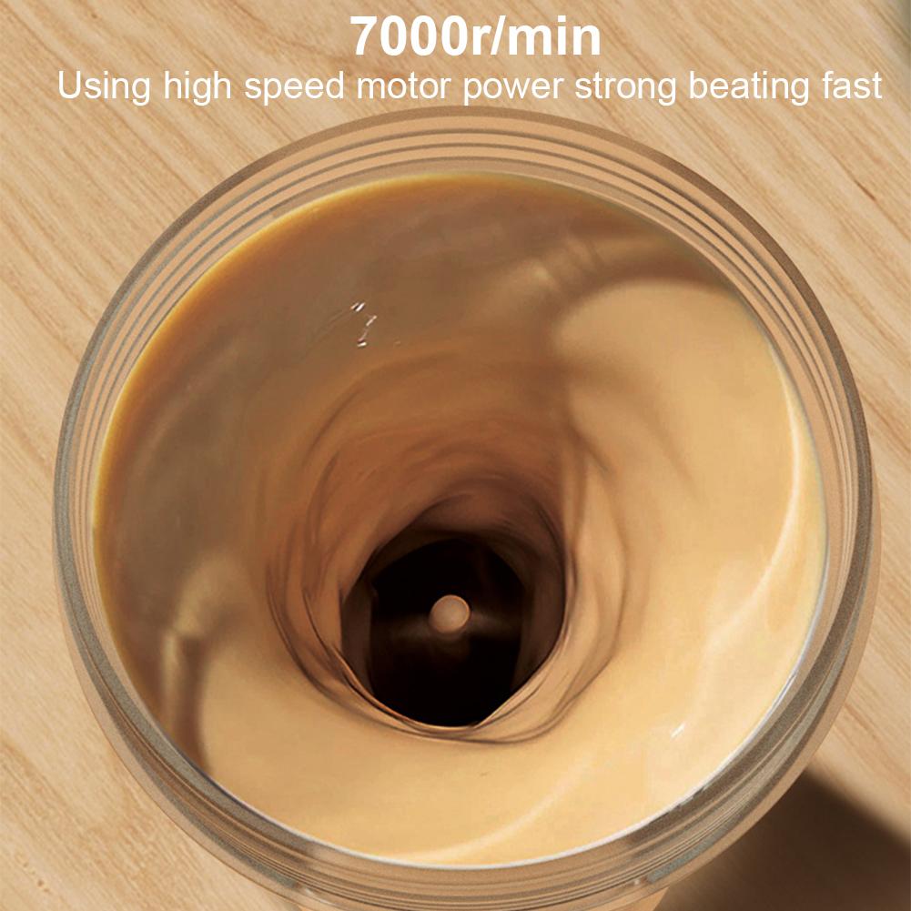 400ml Self-Stirring Shaker Cup USB Charging Shaker Cup for Protein Shake Meal Replacement Shake Portable Sport Mixing Cup