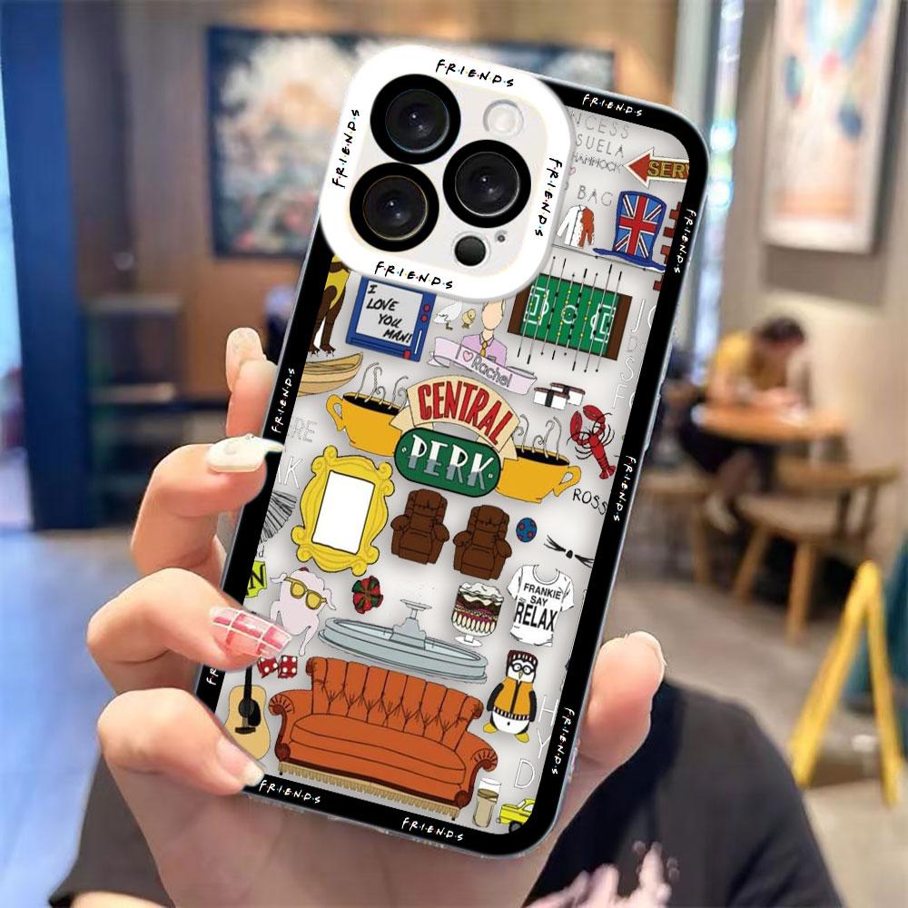 

Comedy Friends TV Show Cover Clear Phone Case For Redmi Note 15 14 13 12 11 11T 11S 10 9 10S 9S 8 Pro Max Plus Transparent Case Redmi NOTE11PRO4G5G