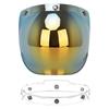 Popular Retro Motorcycle Helmet with Bubble Visor and Frame