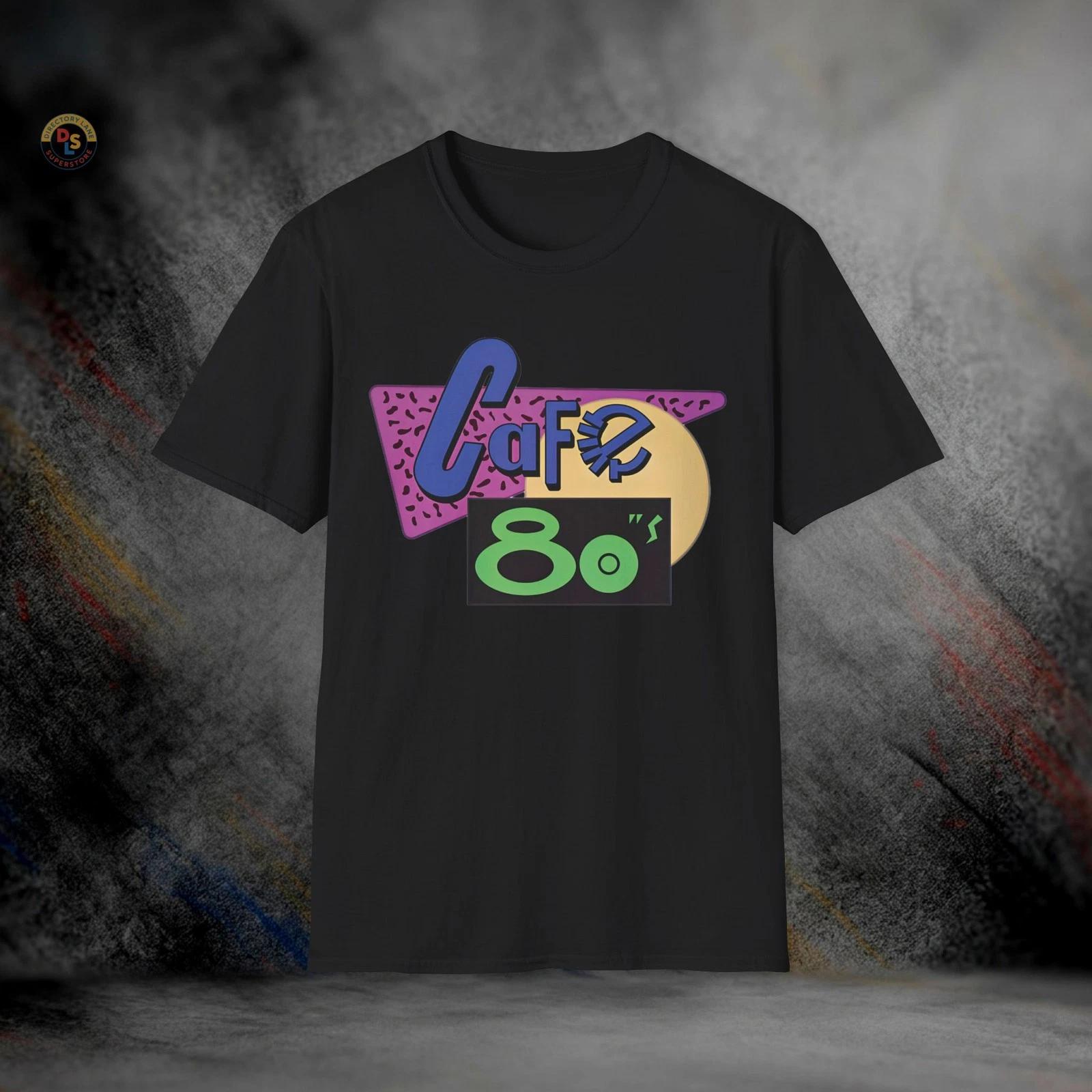 Cafe 80’s Hill Valley Back to the Future T-Shirt | Softstyle Tee M