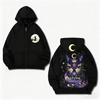 Zip Up Hoodie Men Women Starry Moon Constellation Print Jacket Harajuku Anime Zipper Hooded