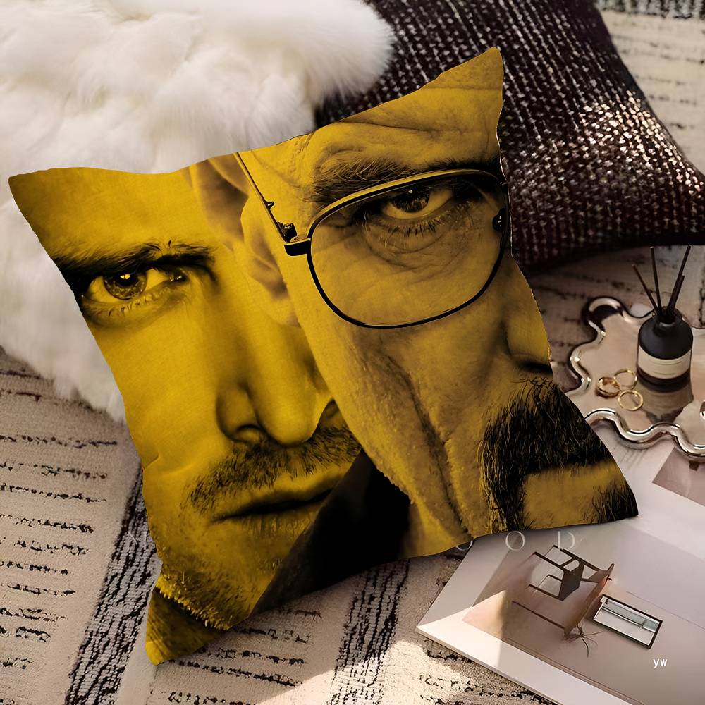 Movies B-Breaking B-Bad Personalized Pillow Dust Cover Bedroom Kids Party Decoration Pillowcase Birthday Children Gift