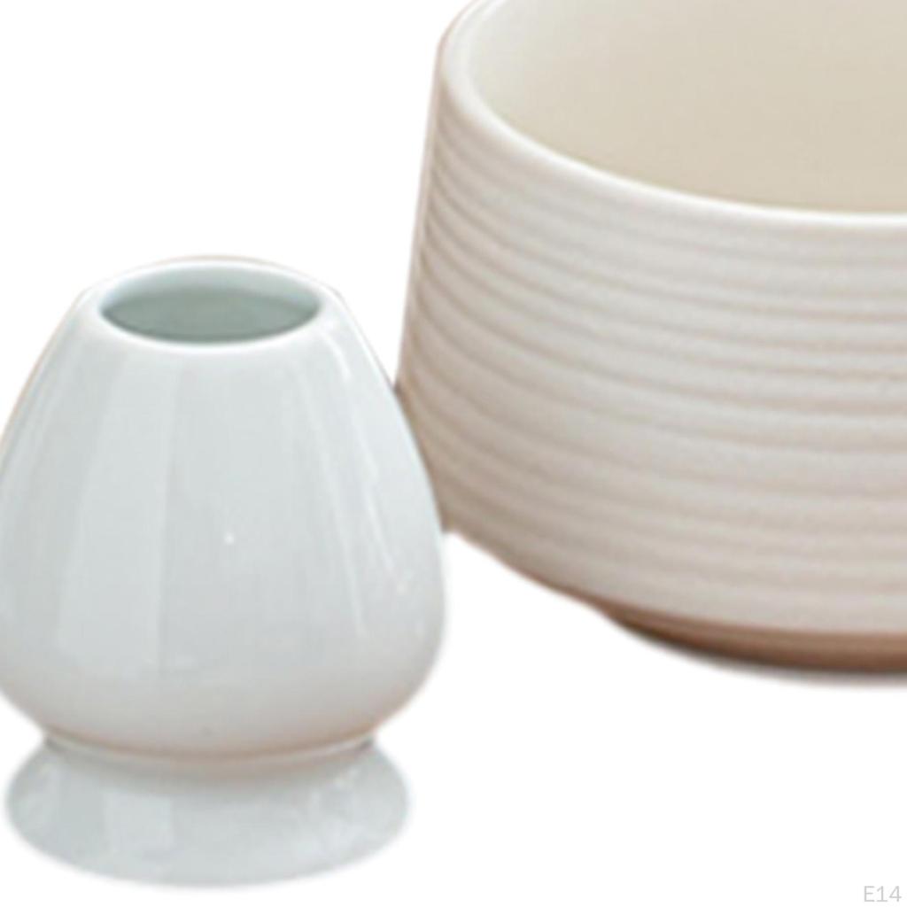 Matcha Set with Pouring Bowl and Bamboo Whisk Accessories