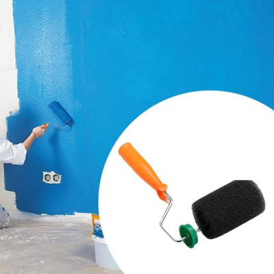 9 Pcs Textured Paint Rollers 4 Inch Bed Liner Roller Paint Rollers with Frame Roll On Bed Liner for Truck Coatings Non Slip Protective Coatings