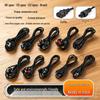 International Power Cord with Clover Leaf and C-Type Tail: EU, UK, Brazil, US Standards