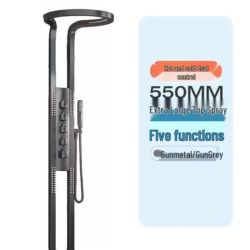 TLXT Concealed Digital Wall Shower System