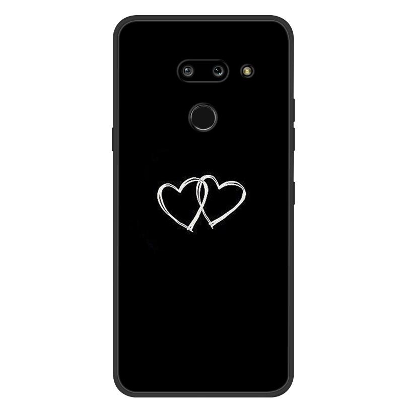 Para LG G8 ThinQ Funda Suave Silicona TPU Funda para Teléfono para LG G8 ThinQ Cubierta Trasera G8thinQ G 8 Protectora Bumper Fundas Shells