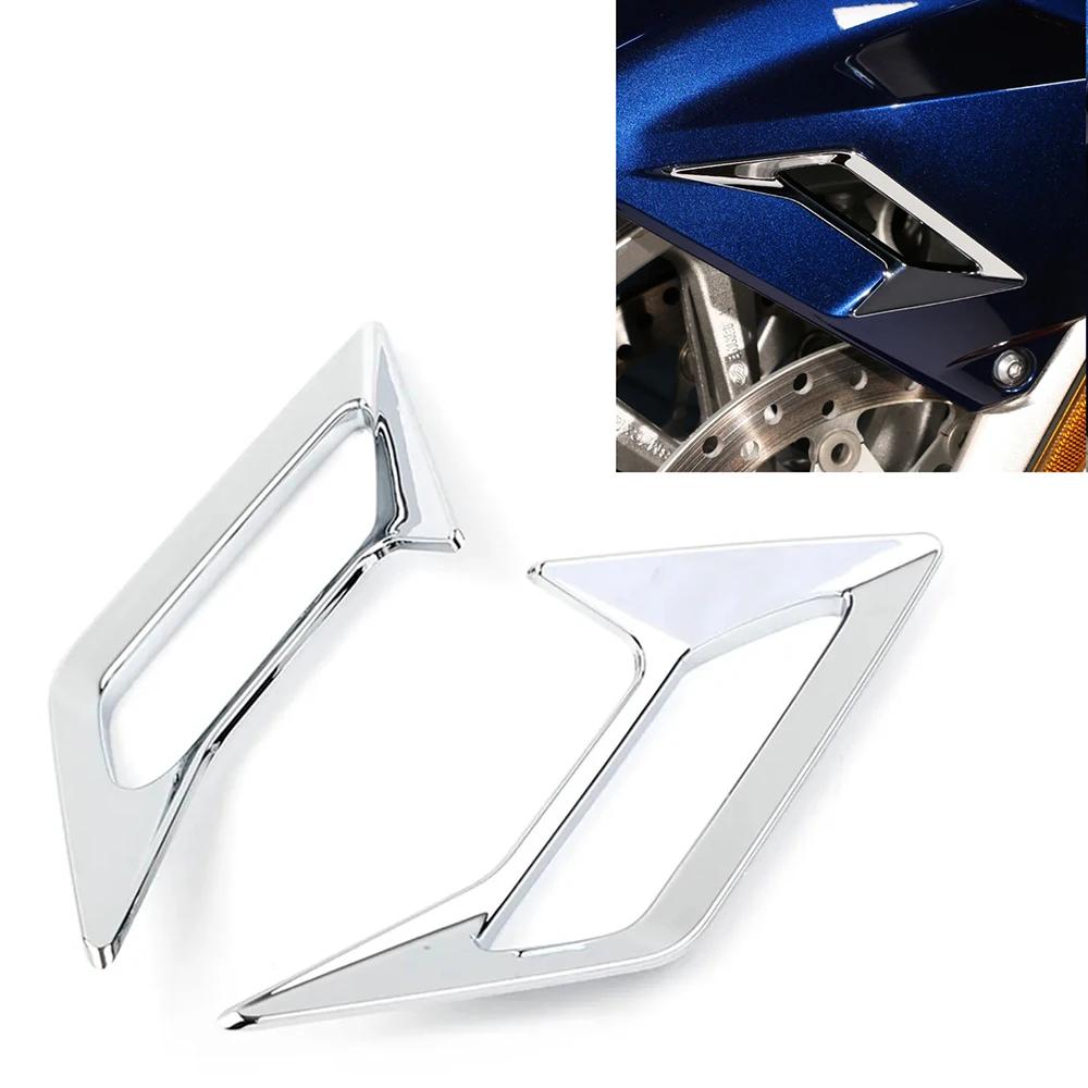 GL1800 Motorcycle for Honda Chrome Front Rear Fender Trim Air Intake Vent Decorative Cover Goldwing GL 1800 2018- Fairing