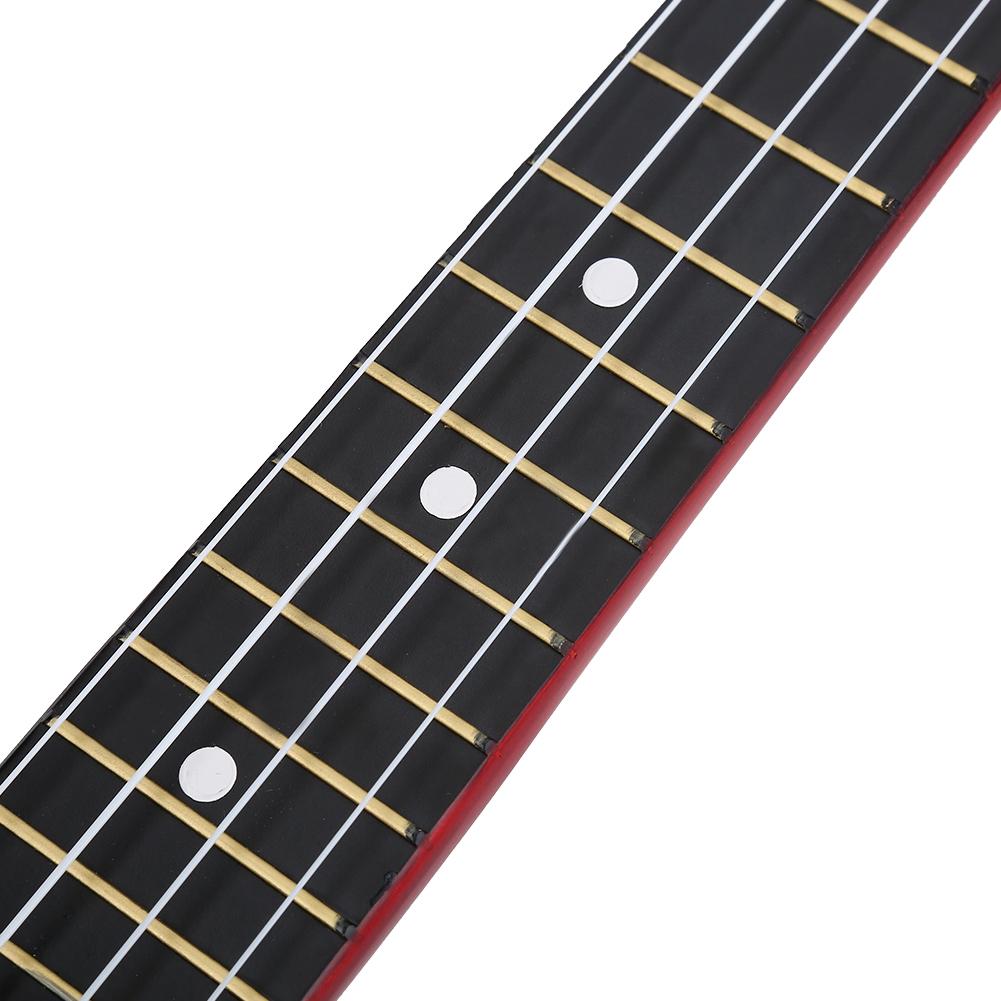 21inch Fashionable Ukulele Music Instrument Toy Gift for Beginner Student Children(Wood Color)