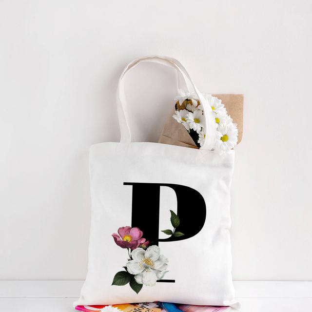 Geantă pentru cumpărături din pânză pentru doamne Geantă tote de călătorie Genți de plajă Geantă de mână cu imprimeu cu litere Femei Cumpărături pentru produse alimentare Geantă mare de umăr pentru femei