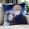 Anime Kaguya-Sama Love Is War Cushion Cover Cushion Cover Set 4Pcs 50X50 45X45 40X40 Pillowcase Decorative Sofa Home Decor