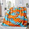 The Amazing World of Gumball Theme Printed Blanket - Perfect for Couch, Bed, Travel & Outdoor Use | Machine Washable, Cozy & Durable.