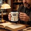 Personalisierte Friseur Tasse Keramik 330ml Friseur Kaffeetasse mit Gold