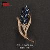 Brooch Women's Accessories Rhinestone Pin Matte Gold Imitation Bead Brooch Korean Version Accessories Shawl Cardigan Silk Scarf Buckle Neckpin