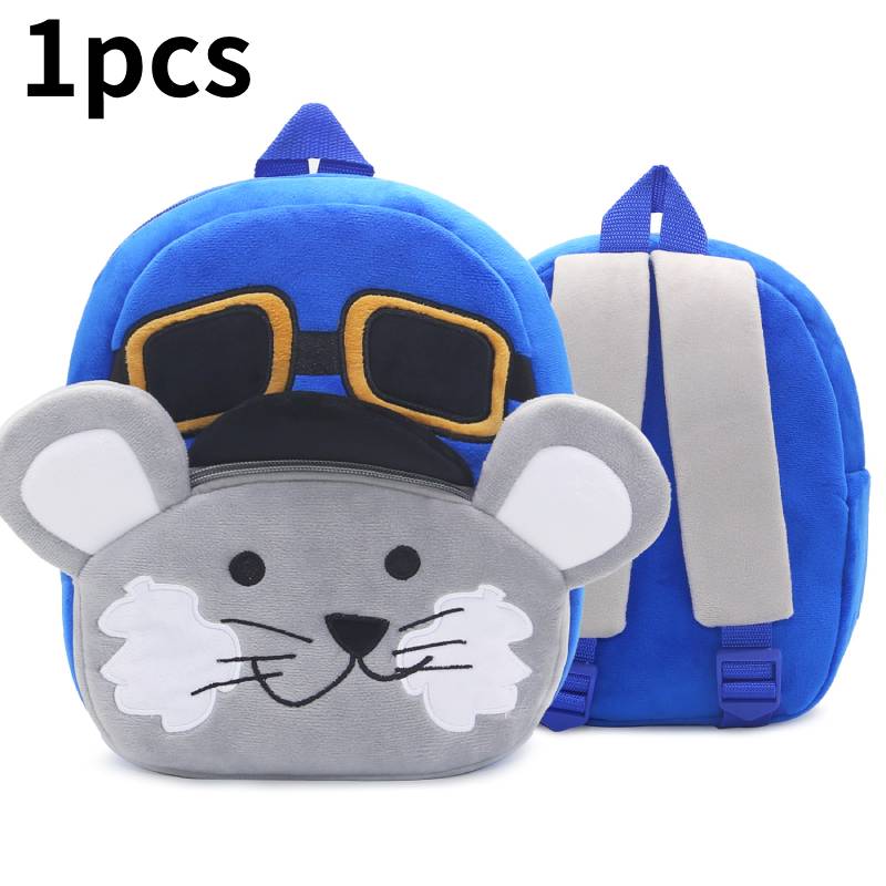 Sports Meet Animal Children Plush Backpack Storage Shoulder Bag Fashion Gift