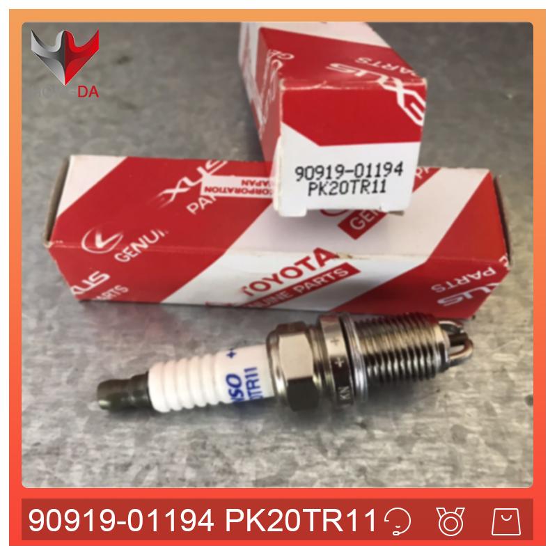 HONGDA 90919-01194 Spark Plug for Alfa Romeo 145 146 147 155 156 GT GTV Toyota Camry Supra Avensis 3S-FE Lexus GS 1.8L 2.0L
