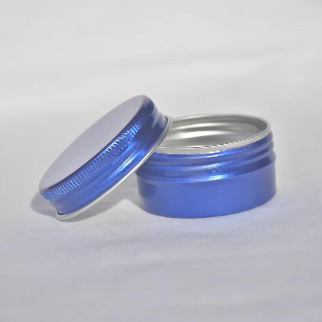 50 Stück Blaue Farbe 30g Aluminiumdose 30ml Aluminiumtiegel 30ml Kosmetiktiegel 30g Cremetiegel