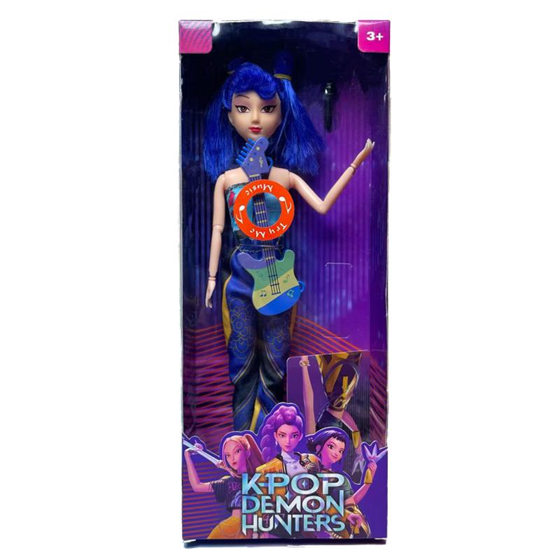 NEW Kpop Demon Hunters Hunter Group Sticky Glue Doll High Appearance Anime Action Figure Perfect Gift for Girls Holiday Birthday