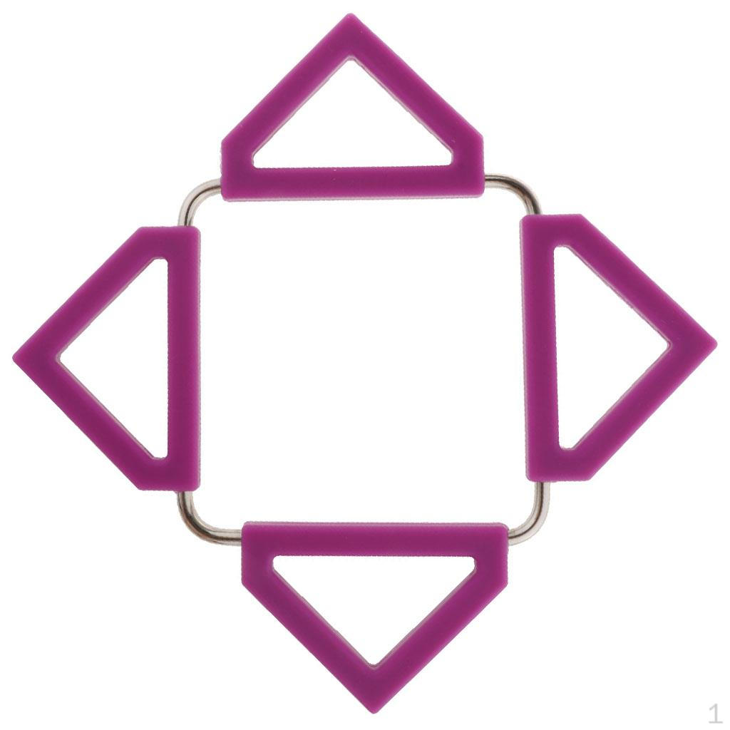 

Colorful pan and pot Holder Stand Table mat Coaster Home Kitchen, Suitable For Almost All Sizes фіолетовий