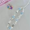 Star Pearl Beaded Phone Chain Phone Charms Mobile Lanyard Phone Strap  Jewelry Gift