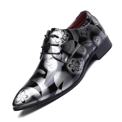 Men Casual Shoes Fashion Brand Classic Casual Men Pu Leather Shoes Black Hot Sale Breathable Business Lace-Up Men Shoes Big Size