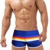 Herren Badehose Fit Sexy Bademode Strandkleidung Bräunen Surfen Schwarze Blume