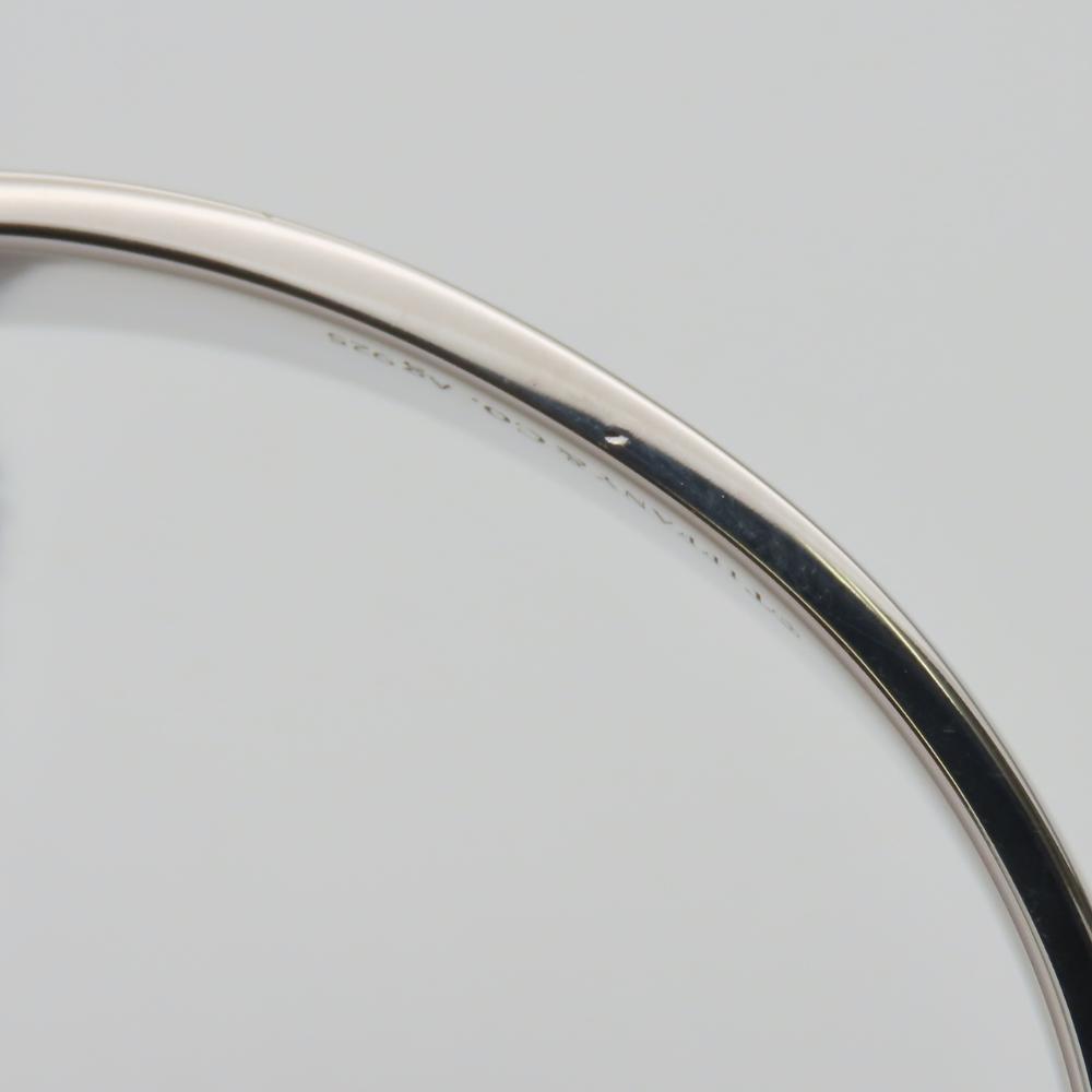 Used TIFFANY&Co. bracelet Narrow cuff Return to Silver925/diamond 31.7g Silver 2PD