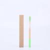 Bamboo Toothbrush Adult Bamboo Charcoal Soft Bristle With Round Handle For Oral Care