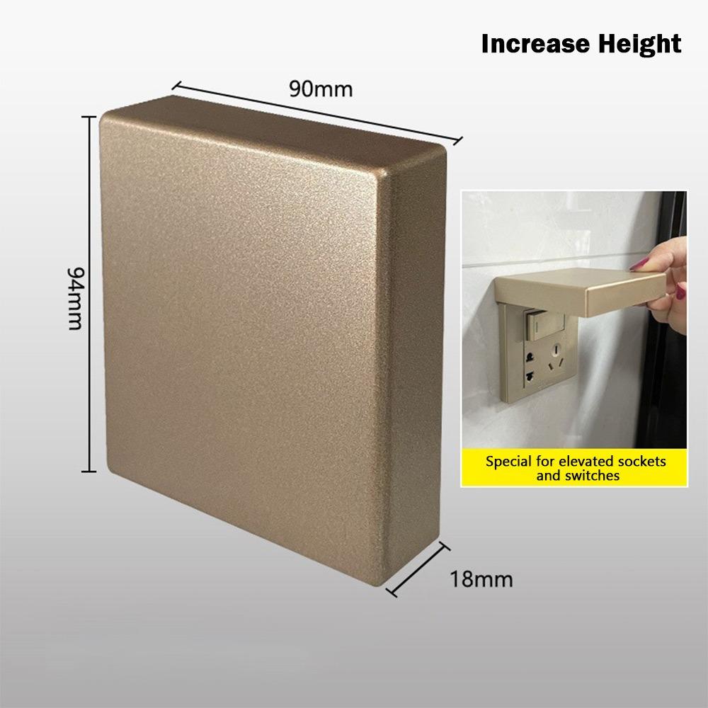 Home Hardware ABS Switch Cover Ultra-thin 86 Type Blank Panel Cover Panel Decor Cover