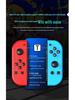 Joycon-style RGB Wireless Bluetooth Game Controller with Switchable Left and Right Small Handles for NS.