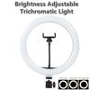 Einstellbare Helligkeit Selfie-Ringlicht Fotografie LED-Ringlampe Licht für Telefon Videoaufnahme Live-Übertragung Selfie LED-Lampe