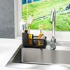 Well-ventilated Kitchen Sink Organizer Space-saving Sink Sponge Storage Basket  Soap