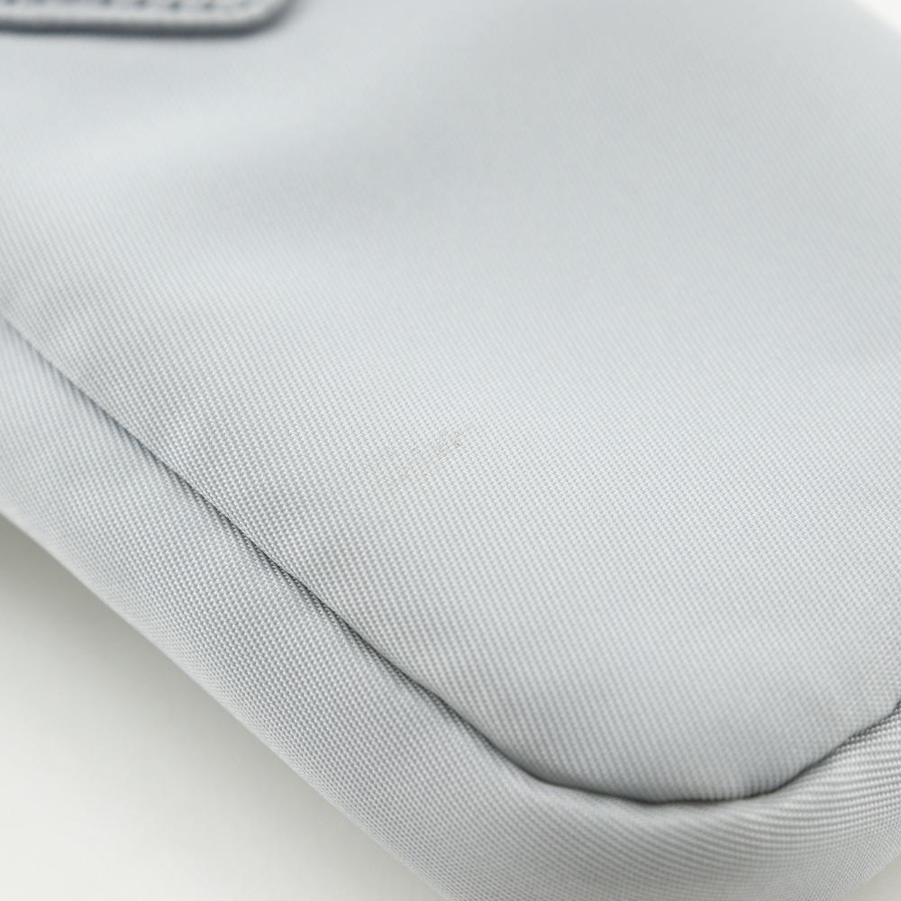 Prada Re-Edition 2005 Shoulder Bag 1BH204 2WAYShoulder FIORDALISO Gray Nylon Women Used