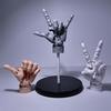 1:1 Scale Big Figure Pill Highly Articulated Hand Figurine - Bionic Finger Joints Mannequin Hand Artistic Sculpture Figure Kit