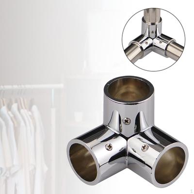 Connector for Round Pipe Tubes, 1inch 25mm Mounting Solution Home Drying Rack