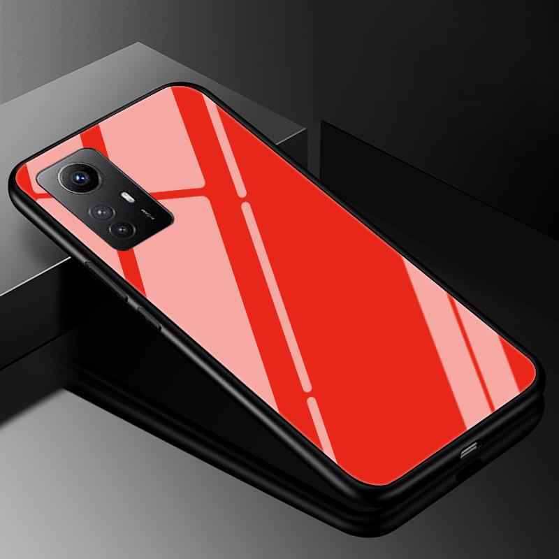 

Загартоване Скло Чохол для Xiaomi 12T 13T Pro Кришка Жорсткий Чохол для Xiaomi Mi 11 10 T Pro 10t 12 12x 12t 13 Lite 5G Чохол ТПУ Бампер For Xiaomi 12