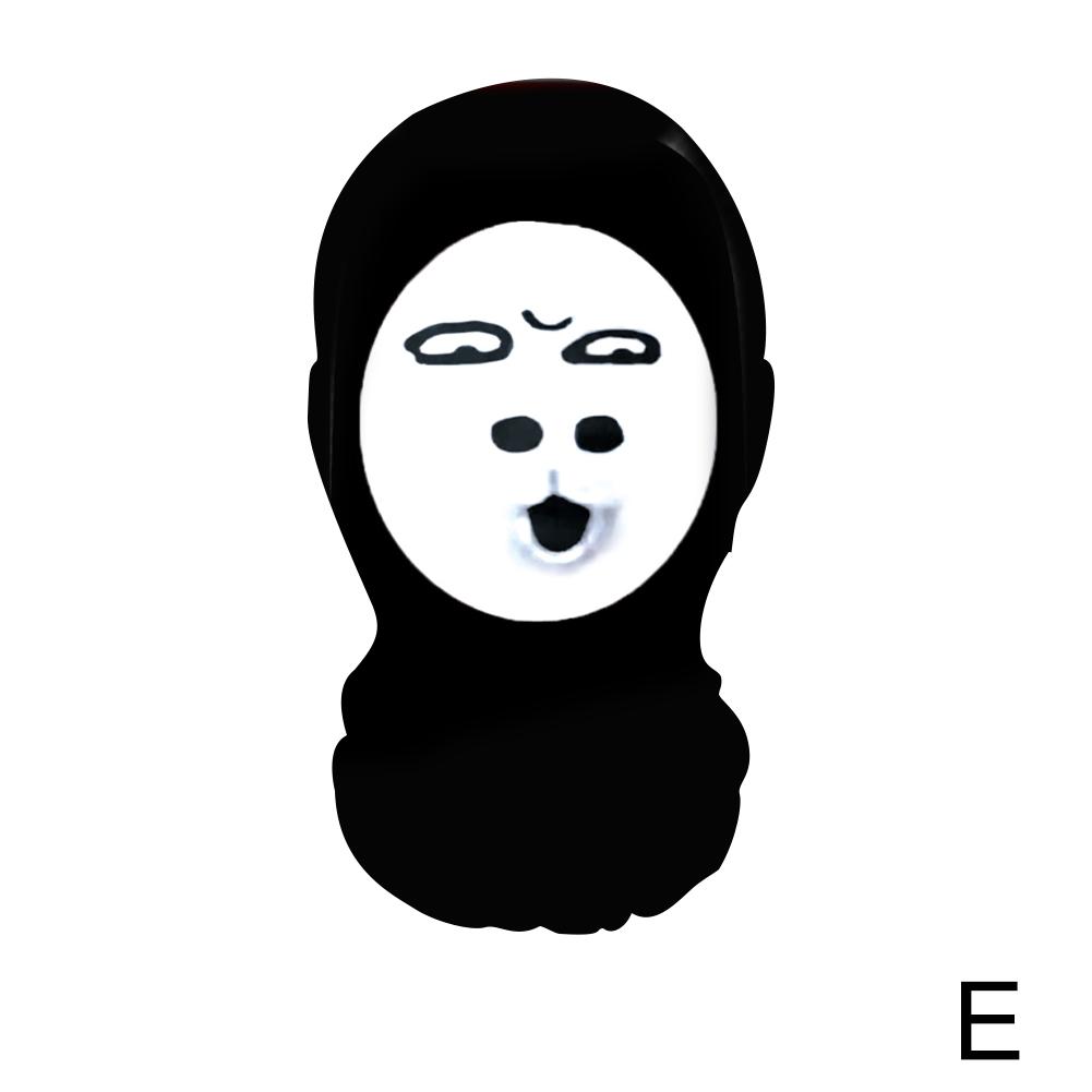 

3D смешная полнолицевая маска эластичная сетка новинка полнолицевая маска для мужчин женщин косплей головной убор имитация балаклавы головной убор