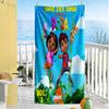 Dora Explorer Beach Towel Soft Durable Quick-Dry Comfortable Lightweight
