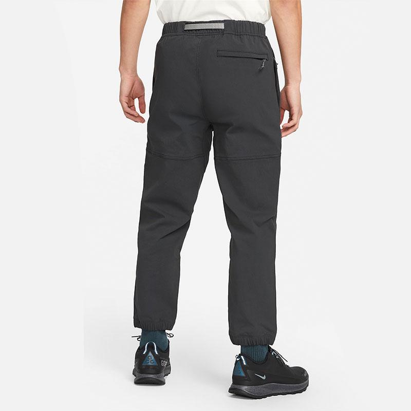 Nike ACG Series Solid Color Spliced Belt Waterproof Breathable Casual Sports Pants Men Bottoms Dark-Smoke-Grey CV0661-070